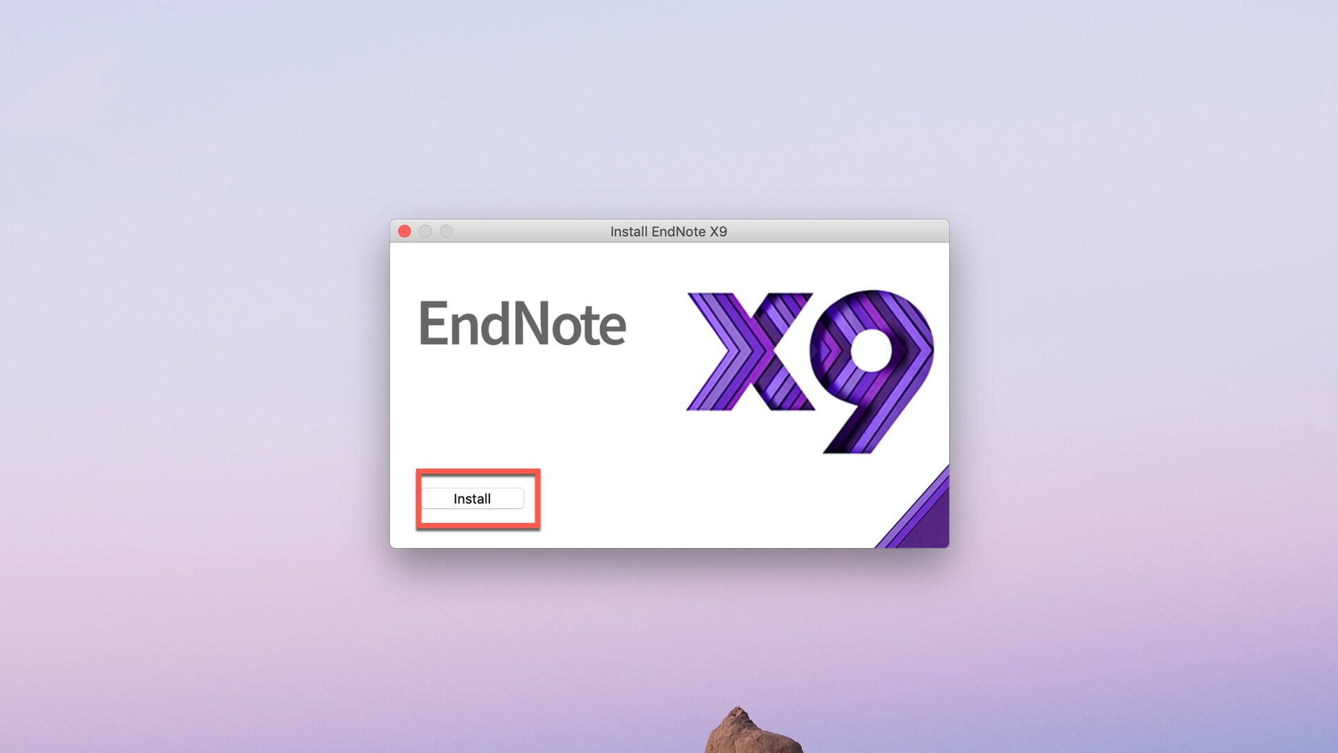 EndNote X9