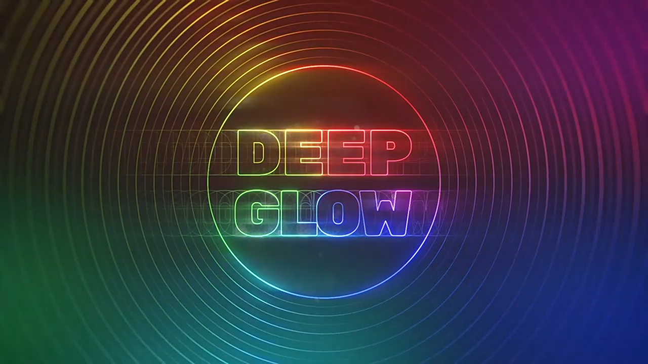 AE插件-漂亮真实高级辉光发光插件 Deep Glow v1.5.5 Mac一键安装