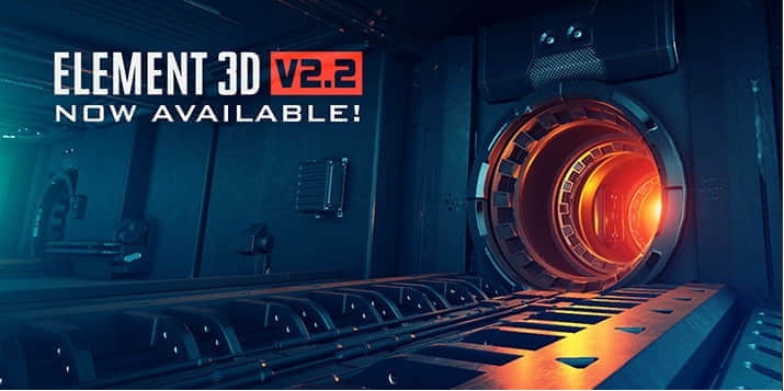 AE插件-中英汉化E3D三维立体模型Element 3D v2.2.3 (2192) 支持多帧渲染 Win一键安装